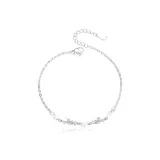 Счастливый браслет с четырехлистным клевером