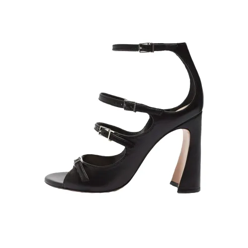 Schutz Римские Сандалии 10 см Женские Черные