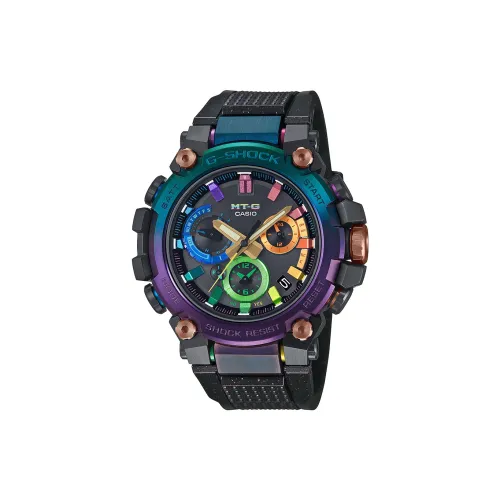 CASIO Солнечный Кварцевый Механизм Часы Женские Черный Циферблат