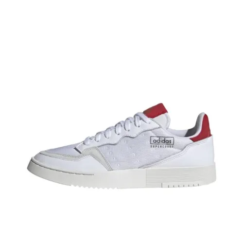 Adidas Originals Super Court Slip-on Low Top Скейтборд Кроссовки Мужские Белый Коричневый Красный