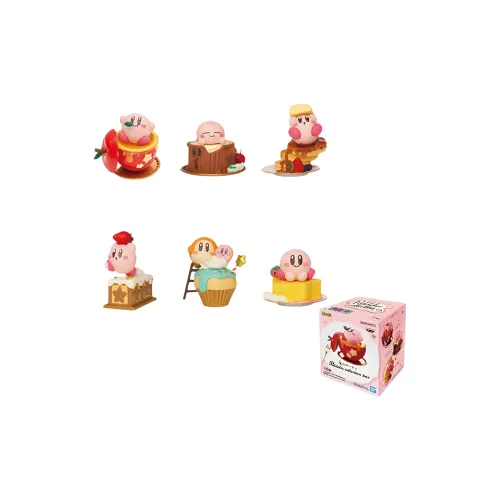 BANDAI Kirby Dreamy Dessert Party Collection Слепые коробки 1 Mystery коробка Целая коробка OF 6 шт
