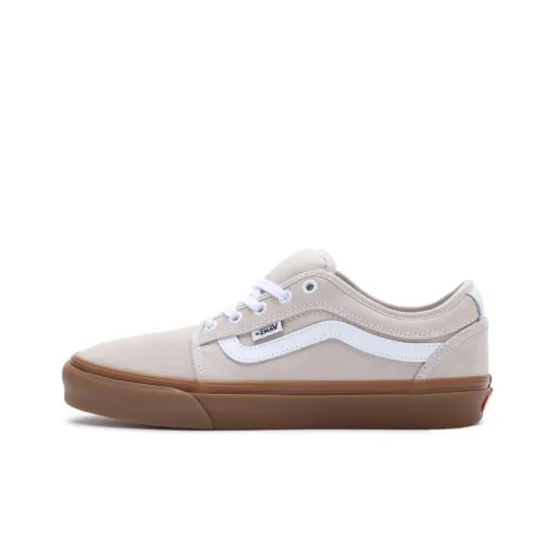 Vans Skate Chukka LOW SIDESTRIPE Устойчивые к истиранию Низкие Кроссовки для скейтбординга Unisex Light Умбра