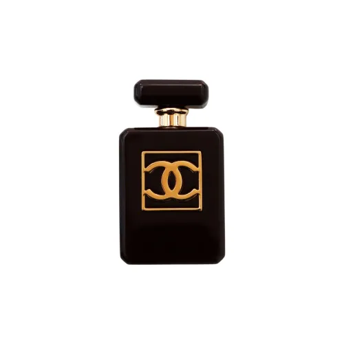 CHANEL Пластик Броши Унисекс Черный
