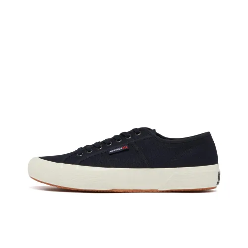 SUPERGA Low-Top Canvas Shoes Dark Blue Men's