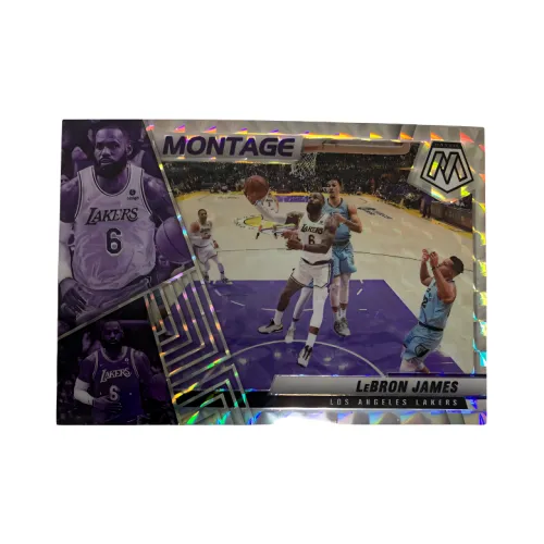 PANINI 2021 22 Mosaic LeBron Джеймс Лейкерс Mosaic Fold Stunning Teka Star Card Card пройдет Спортивные карты 1 шт