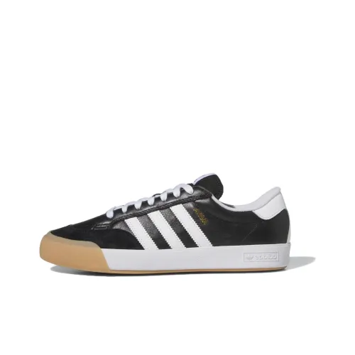 Adidas Originals Nora Slip-Resistant Abrasion-Resistant Low Top Skateboard Shoes Unisex Черный Белый