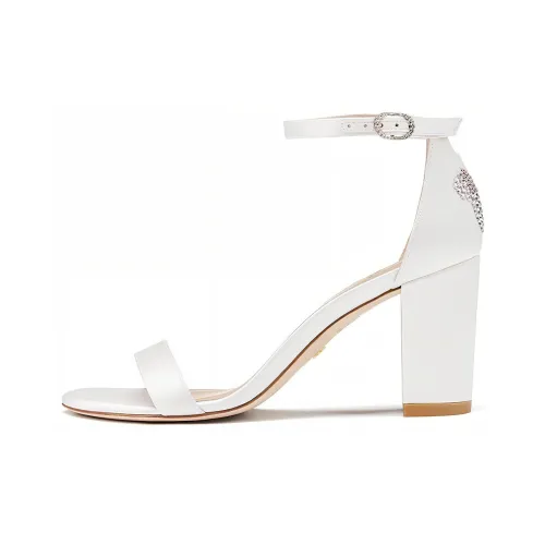 Disney x Stuart Weitzman SW NEARLYNUDE One Ремень Сандалии Женские Белые