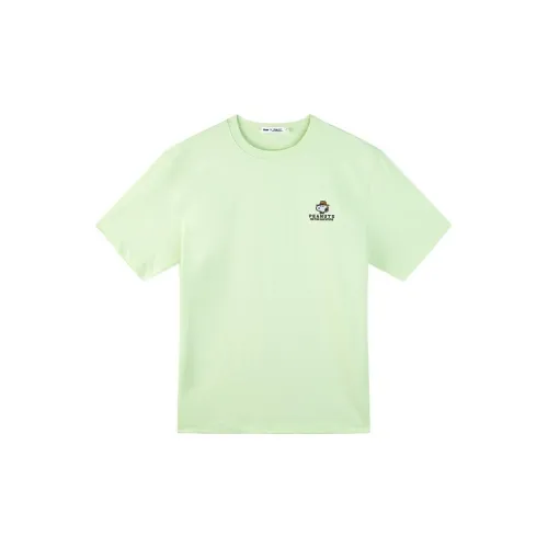 FUN X Snoopy SS24 T-Shirt Унисекс Зеленый