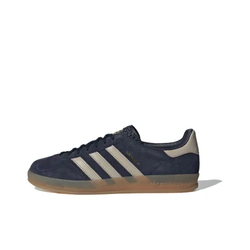 Adidas Originals GAZELLE INDOOR Low Топ Скейтборд Кроссовки Мужские Синие Коричневые