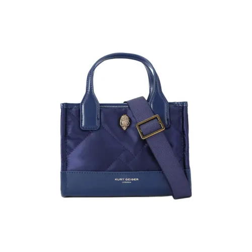 Kurt Geiger London Переработанный нейлон Сумка через плечо Сумка Экстра маленькая Женская Морской синий