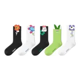 Мультяшная иллюстрация, набор из 5 пар