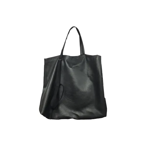 Burberry Кожа Тоут Сумка Сумка для покупок Сумка Мужская Черная