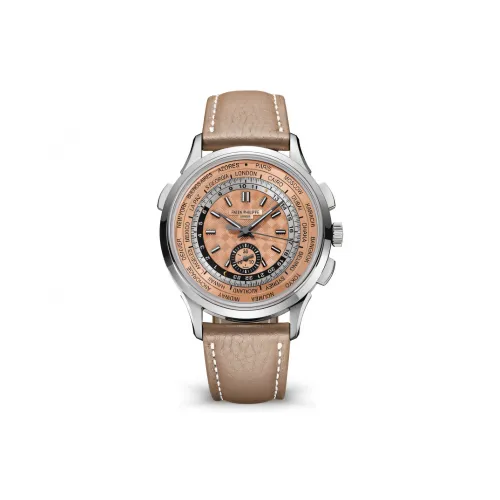 PATEK PHILIPPE Автоматический Механический Часы Мужские Complex Function Chronograph Series 41 мм Коричневый