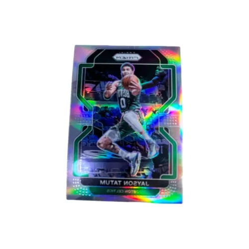 PANINI Jayson Tatum Prizm 2021-2022 Сезон Серебряный Фольга Игрок Карта Карта CONDITION Гарантированные Спортивные Карты 1 шт