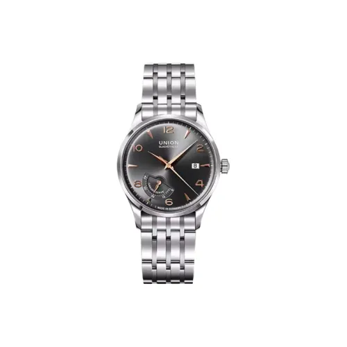 UNION GLASHUTTE/SA Механический механизм Мужские часы 40 мм Серый