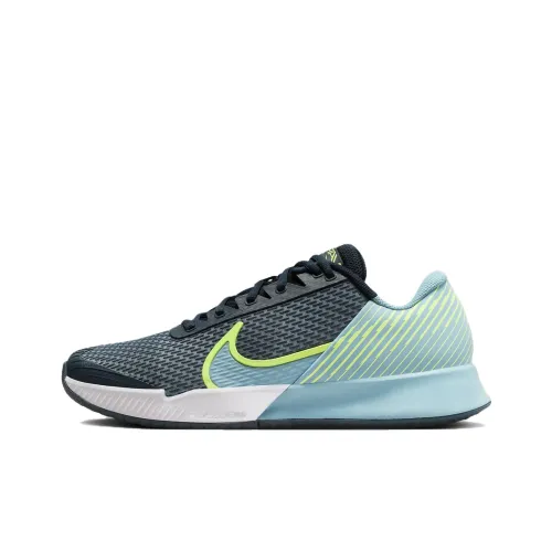 Nike Air Zoom Vapor Pro 2 Low Топ Кроссовки для тенниса Унисекс Синий Зеленый