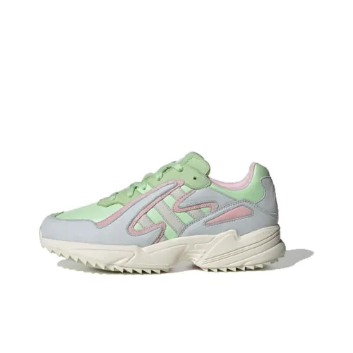 Adidas Originals YUNG 96 CHASM Амортизаторы Slip-resistant Низкий Топ Casual Унисекс Синий Зеленый Розовый