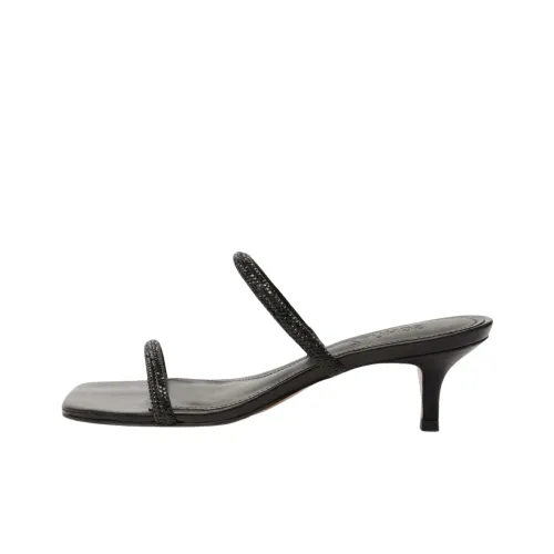 Schutz Слипоны 6 см Женские Черные