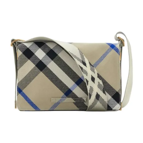 Burberry Полиэстер и Хлопок Сумка через плечо Мужская Серого цвета