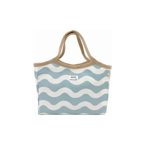 ROOTOTE Хлопок Тоут Сумка Сумка для покупок Сумка Сумка через плечо Стандартная Женская Рябь Синий