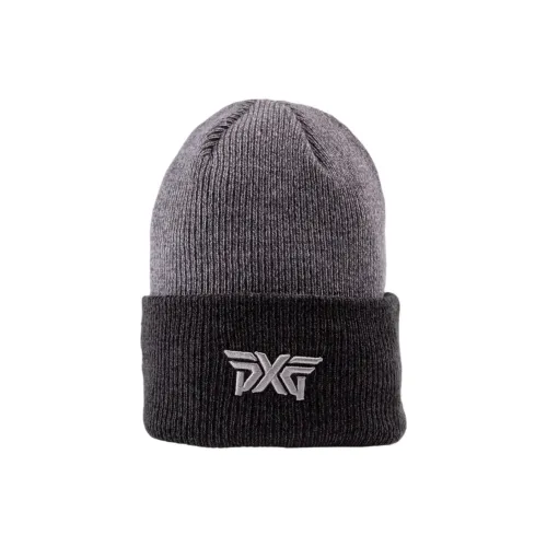 PXG Акриловые шапки-бини унисекс серого цвета
