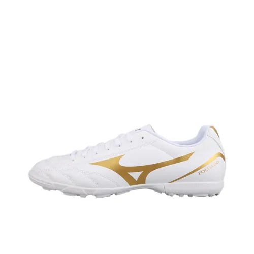Mizuno Folgado Футбольные бутсы Низкие Топ Белый Золото Мужской
