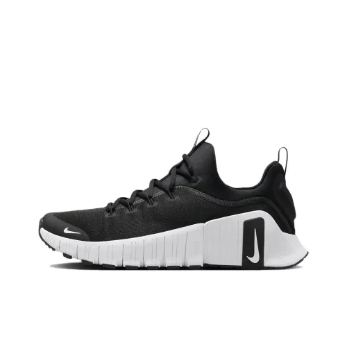 Nike Free Metcon 6 Беговые кроссовки Низкий Топ Черный/Белый Мужской
