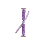 Глубокий фиолетовый скручивающийся узел + полупрозрачный защитный чехол