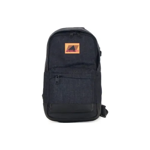 DIESEL Полиэстер Плечевая сумка Sling Сумка Мужская Морской Синий