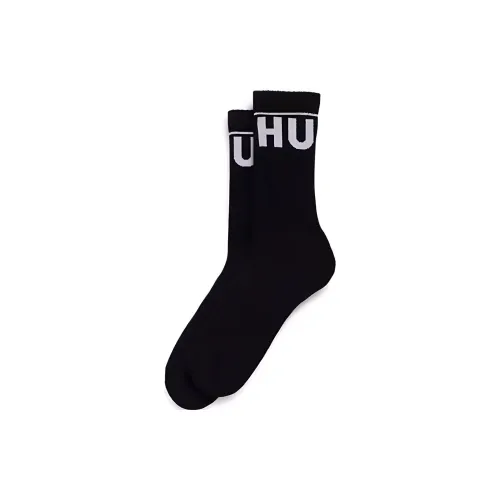 Hugo Boss 2 пачки черных мужских носков