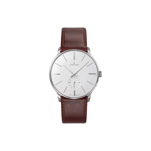 JUNGHANS Ручной Механический Movement Унисекс Часы Master Collection 37,7 мм Белый