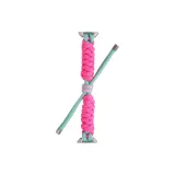 Розовый Красный Twisted Knot + Прозрачный чехол из ПК