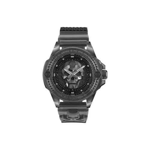 PHILIPP PLEIN Кварцевый механизм Мужские часы 45,4мм*54,5мм Черный