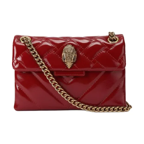 Kurt Geiger London Лакированная кожа Сумка через плечо Мини Женская Красная