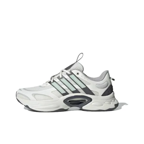 Adidas Climacool Venttack Беговые кроссовки Низкий топ Ядерный белый/Льняной зеленый/Серый FIVE Унисекс