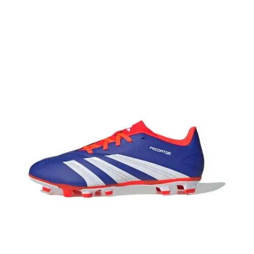 Adidas Predator CLUB Slip-resistant Abrasion-resistant Football Cleats Unisex Blue Red Adidas Predator CLUB Противоскользящие устойчивые к истиранию футбольные бутсы унисекс синий красный