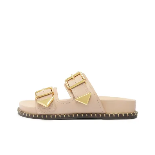 Schutz Слипоны 3 см Женские Абрикос