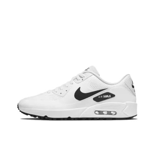 Nike Air Max 90 Амортизация Износостойкий Низкий Топ Повседневные Беговые Кроссовки Женские Белые