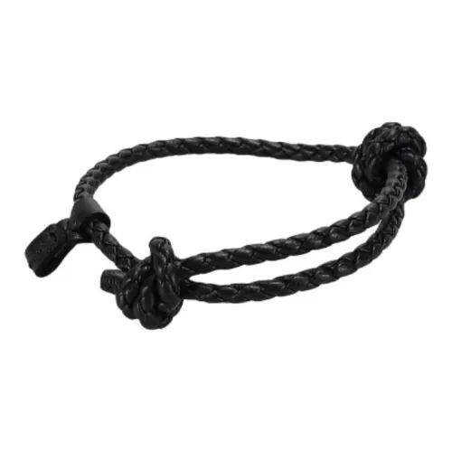 Bottega Veneta Sheepskin Bracelets Unisex Black Bottega Veneta Sheepskin Браслеты Унисекс Черный