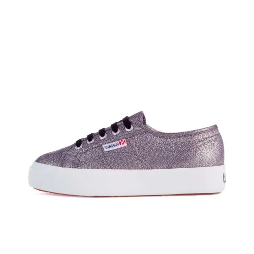 SUPERGA Низкие кроссовки для скейтбординга женские фиолетовые