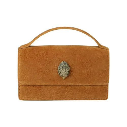 Kurt Geiger London Сумка через плечо из кожи маленькая сумка для женщин коричневый цвет