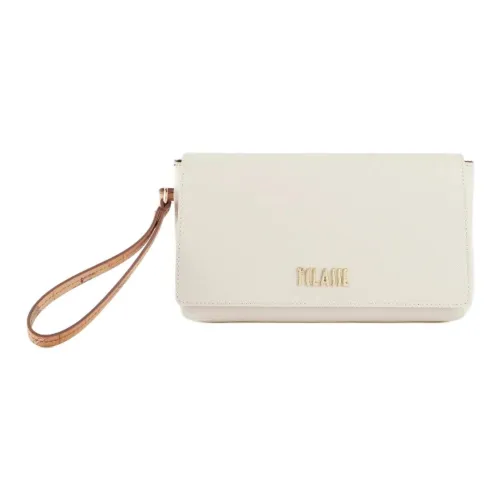 Alviero Martini PVC клатч женский цвет сливочный