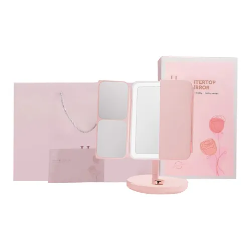 JORDANJUDY LED Настольный Зеркало для Макияжа С складным дизайном