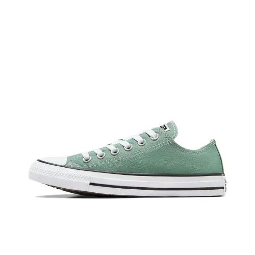 Converse Chuck Taylor All Star Low Top Светло-зеленые, белые, черные унисекс кеды