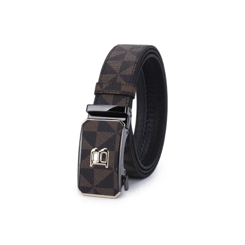 PISHUSHU Юность Автоматический замковый ремешок из коровьей кожи мужской золотая застежка серебряная застежка ширина 3,8 см