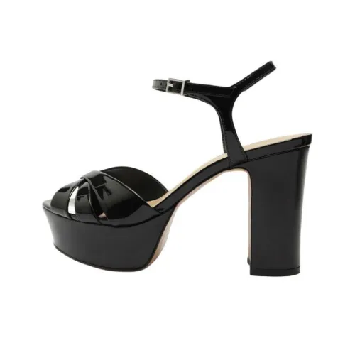 Schutz Keefa One Ремень Сандалии 10,5 см Женские Черные