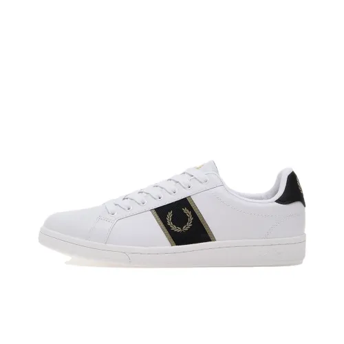 FRED PERRY Скейтборд Кроссовки Низкие Белые Черные Мужские