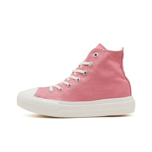 Конверс All Star Light Кеды Высокие Розовые Женские