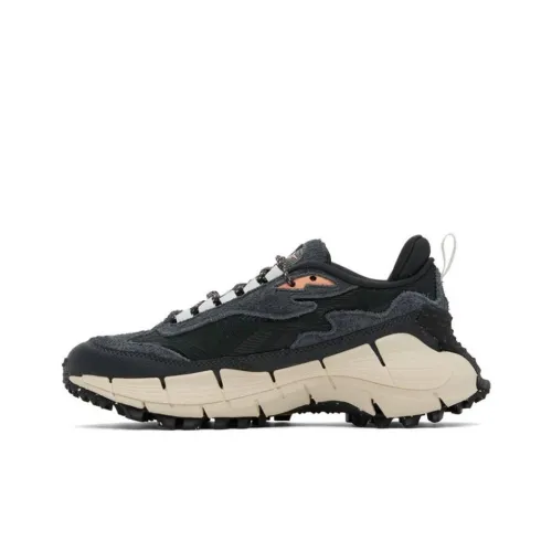 Reebok Zig Kinetica 2,5 Устойчивая к истиранию Низкая Обувь для Альпинизма Мужская Серого цвета