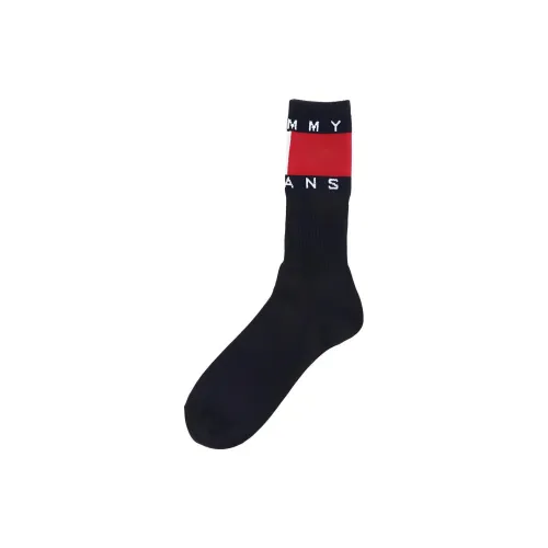 Tommy Hilfiger Черные Мужские Носки MID до икры